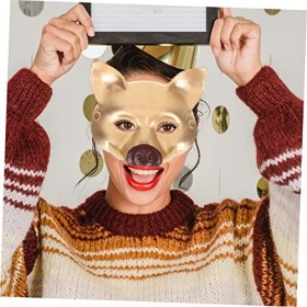 ABOOFAN 5 Pièces Masque De Sanglier Masques DAnimaux Pour Enfants Masques De Cosplay Masques DHalloween Articles De Fête De