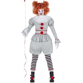 Car&Gus Déguisement de Clown Térrifiant pour Femme