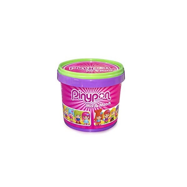 Pinypon - Cube Mix and Match de 5 Figurines pour garçons et Filles à partir de 3 Ans Famosa 700015655 