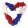 I LOVE FANCY DRESS LTD Déguisement Accessoire pour Adulte avec ce boa aux Couleurs de la France Bleu Blanc Rouge de 65 gramme