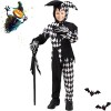 Mgichoom 2 costumes clown maléfique dHalloween – Costume dart du clown | Costumes dHalloween pour garçons, accessoires clo