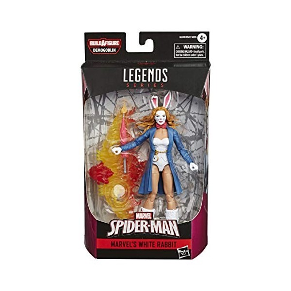 Marvel Legends Spider-Man – Figurine Le Lapin Blanc - Edition Collector
