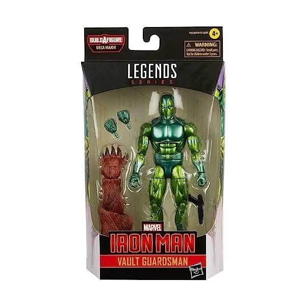 Marvel Hasbro Legends Series, Figurine Vault Guardsman de 15 cm, Design et articulations Premium, 3 Accessoires et pièce Buil