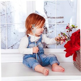 Toyvian Robe Canne 2 Pièces Couronne Sceptre De Fée Accessoire De Costume Canne À Robe Mode Fée Masse Fée Fête Sceptres Costu