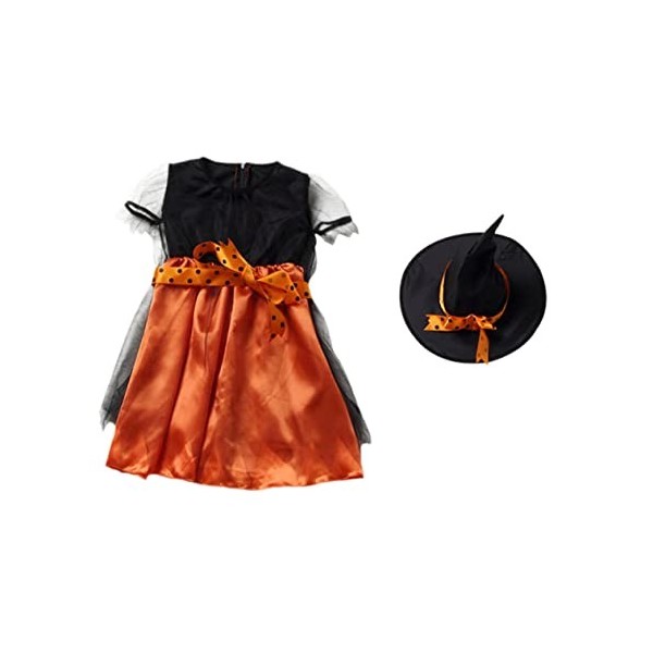 Toyvian 3 Ensembles De Robes DHalloween Costume De Fête DHalloween Accessoires De Costume DHalloween Jupe De Costume DHal