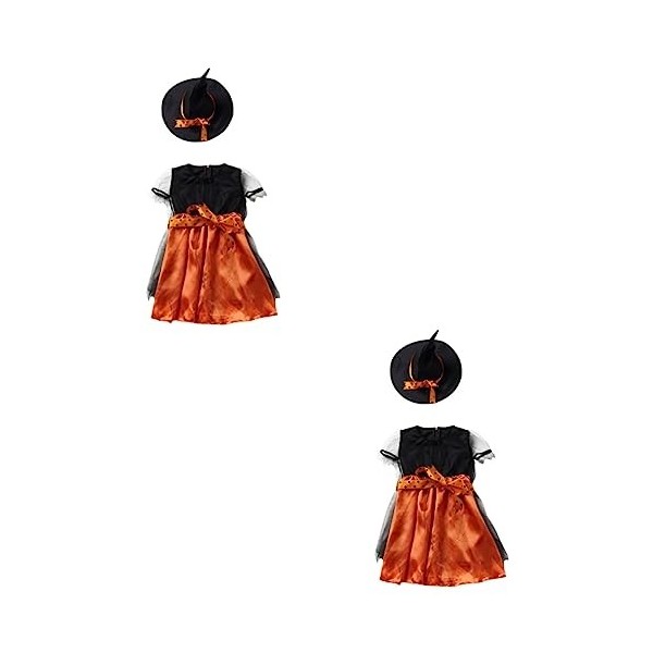 Toyvian 3 Ensembles De Robes DHalloween Costume De Fête DHalloween Accessoires De Costume DHalloween Jupe De Costume DHal