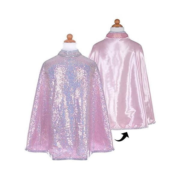 Great pretenders - Silver Sequins Cape Casquettes, Masques et Accessoires de Fête, Rose 50667 