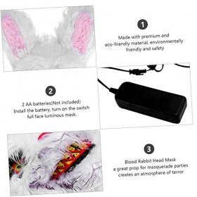 Toyvian 2 Pièces Lueur Nouveauté Cadeaux De Fête Cadeau Personnalisé Lumière LED Effrayante Pour Accessoires De Maquillage Dé