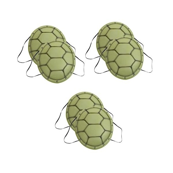 Toyvian 8 Pièces Simulé Coquille De Tortue Vêtements Pour Enfants Accessoires De Bal Accessoires De Maquillage Enfants Sac À 