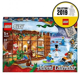 LEGO City - Le Calendrier de l’Avent City, 5 Ans et Plus, Jeu de Construction 234 Pièces - 60235