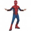 Rubies Costume Officiel Marvel Spider-Man loin de Chez soi, Spiderman Enfant Bleu et Rouge, Grand - 8-10 ans