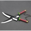 WXJP Demon Slayer Mini Jouet Katana Uzui Tengen Samouraï Épée Cosplay Accessoire Modèle Jouets Darme Décoratif pour Enfants,