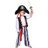 Dress Up America Costume de pirate pour garçons - Ensemble de costumes de pirate pour enfants - Ensemble dhabillage comprena