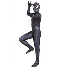 MODRYER Enfants Adultes Spiderman Costume Super-héros Remy Toby Cosplay Onesies Halloween Mascarade Jumpsuit Bodysuit Déguise