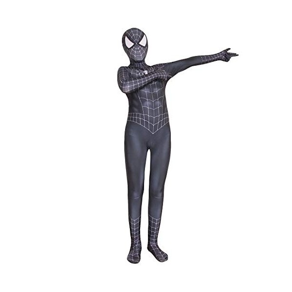 MODRYER Enfants Adultes Spiderman Costume Super-héros Remy Toby Cosplay Onesies Halloween Mascarade Jumpsuit Bodysuit Déguise