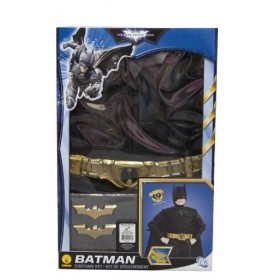 Rubies 880401-L Déguisement de Batman musclé de The Dark Knight Rises pour enfant, fourni dans une boîte