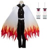 Amycute Déguisement Demon Slayer Cosplay Enfant Adulte Kamado Tanjirou Nezuko Kimono Kochou Shinobu Fête Halloween Carnaval C