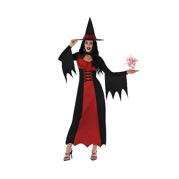 Morph Deguisement Sorciere Femme Halloween, Déguisement Femme Sorcière, Déguisement Sorciere Femme, Déguisement Sorcière Femm