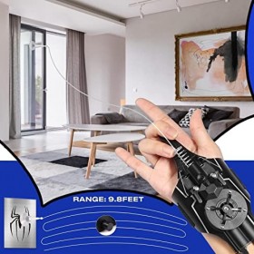 Rainao Toile Daraignée, Jouets Poignet Lanceur, Superheros Spider Web Shooter Bracers, Tireurs Jouet Poignet Denfnts, Acces