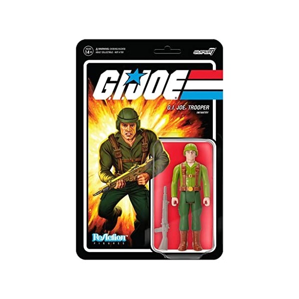 Super 7 G.I. Joe Reaction Wave 1 Greenshirt Rose