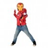 Rubies - RubieS - Déguisement officiel Marvel - Poitrine Musculeuse Iron Man avec accessoires - Enfant - Taille M - Uni - Ja