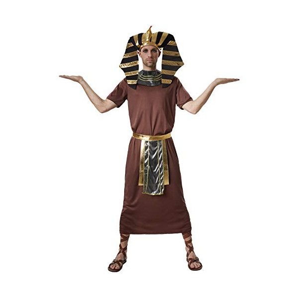 dressforfun 900551 - Déguisement pour Homme de Pharaon, Costume de Pharaon Tout Droit sorti de l’Ancienne Égypte XXL | No. 3
