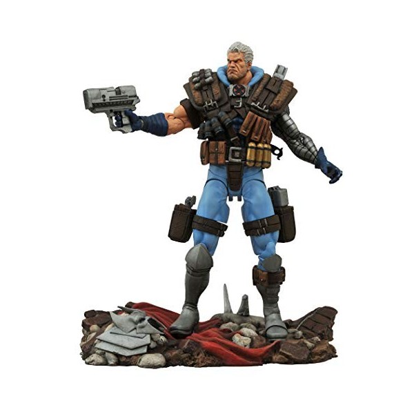 Marvel- Cable Action Figurine, 699788179420, Multicolore, 18 cm