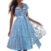 Robe Oktoberfest Femme Robe de Costume Dirndl Déguisement Oktoberfest Femme Robe Traditionnelle pour Femme Oktoberfest Dirndl