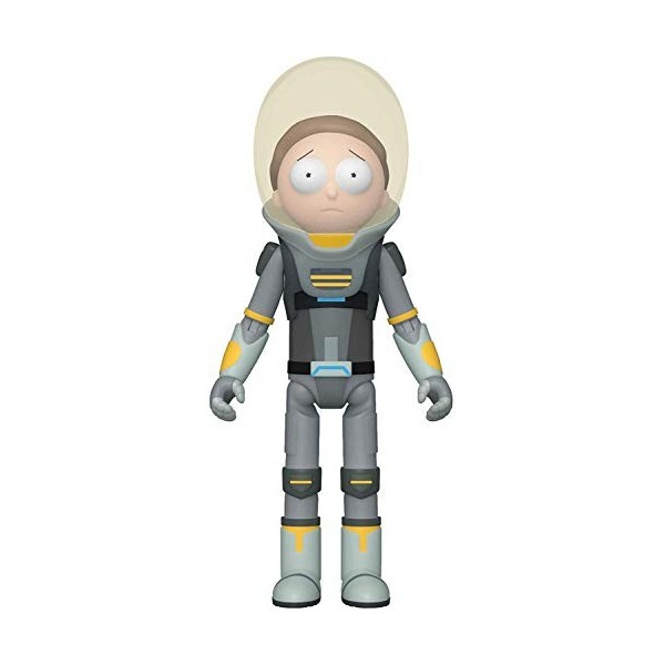Funko Action Figure: Rick & Morty - Mortimer Morty Smith - Space Suit Morty Rick Collectible - Rick and Morty - Jouet à Colle