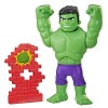 Spidey et Ses Amis Extraordinaires, Hulk Casseur de Mur, Figurine de 25 cm à Plusieurs Visages, pour Enfants dès 3 Ans
