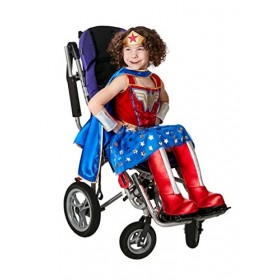 Rubie’s Déguisement Wonder Woman Adapté, I-702854S, Rouge et Bleu, S