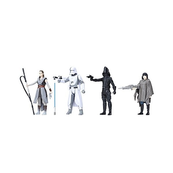 Star Wars Force Link Battle on Crait 3.75-inch Figure 4-Pack