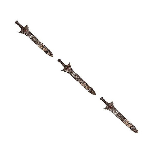 Amosfun 10 Pièces Accessoires Médiévaux Jouets pour Enfants Accessoires De Cosplay Formation Katana Tai Kung Fu Enfants Cadea