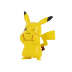 Figurine Pokemon Jouet 3-Pack – Pikachu, Wynaut & Leafeon - Pack 5-8 cm - Nouvelle Vague 2022 - sous Licence Officielle