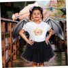 Toyvian Enfant 4 Ensembles Ailes Adorable Aile Cosplay Décoratif Ange Partie Enfants Petit Diable Jupe Robe De Gaze Bandeau A