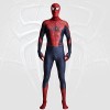 AHSLIZI Costume de super-héros Spiderman pour adulte Miles Morales - Costume de fête sur le thème du film - Spandex - Impress