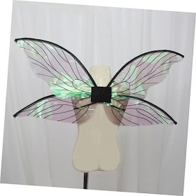 Holibanna 5 Pièces Princesse Fête Femmes Noir Vêtements Papillon Halloween Décoratif Enfant Accessoire Costume Sangles Avec D
