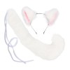 FOMIYES 4 Ensembles Bandeau Oreilles De Chat Oreilles De Renard Et Costume De Chat Bandeau Oreilles Moelleuses Bandeau Bandea