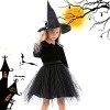 Costumes dhalloween de sorcière - Déguisement de sorcière dhalloween Accessoires de déguisement Jupe et Chapeau - Sorcier d