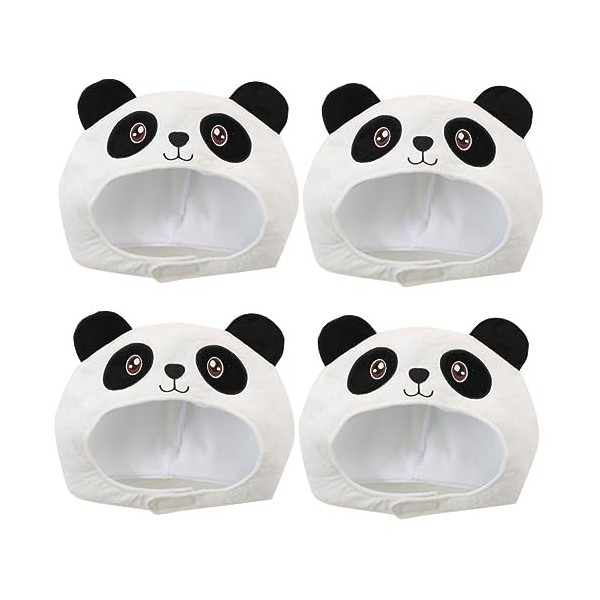 Abaodam 4 Pièces Kiwi Coiffures Fruits Coiffures Costume Jouet Chapeau Fruit Cosplay Casquette Animal Costume Crochet Accesso