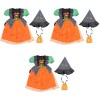 Toddmomy Fille Robe 2 Ensembles De Fête Costume Robe De De Conte De Fées De Luxe pour Enfant Fantaisie À La Mode Halloween Cm