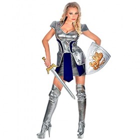 "KNIGHT" dress with armour, shincovers - M 