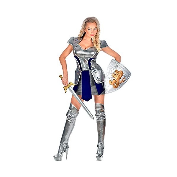 "KNIGHT" dress with armour, shincovers - M 