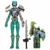 Power Rangers Dino Fury Ranger Vert Armure Cosmic, Figurine Power Rangers de 15 cm, Super Cadeau pour Enfants