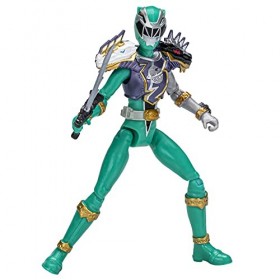 Power Rangers Dino Fury Ranger Vert Armure Cosmic, Figurine Power Rangers de 15&nbsp;cm, Super Cadeau pour Enfants