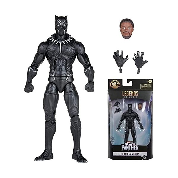 Figurine Marvel Legends Shuri Black Panther 15 Cm - Collection Legacy Avec Accessoires Gant Vibranium