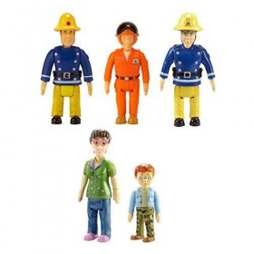 Fireman Sam Action Figures - Pack de 5 Figurines