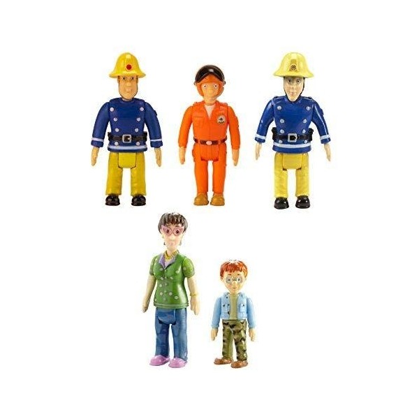 Fireman Sam Action Figures - Pack de 5 Figurines