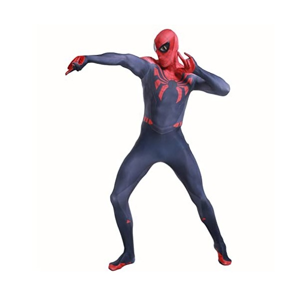 XIAOGUANG Déguisement Garçons Super-héros Costume Spiderman, Unisexe Adultes Des Gamins Déguisements Combinaison Le Maillot D