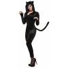 shoperama Combinaison Noire avec Queue Taille S/M Accessoire de déguisement pour Chat Chat